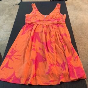 Orange and Pink Sundress